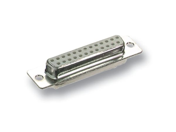 EFB Elektronik 28606.1, Dsub 15-pin, Grå, Tenn, 1 styck