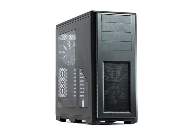 Phanteks Enthoo Pro - Tower - SSI EEB - sidepanel med vindu - ingen strømforsyning - svart - USB/lyd