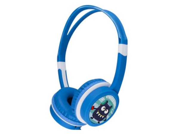 Gembird MHP-JR-B - Hodetelefoner - on-ear - kablet - 3,5 mm jakk - blå