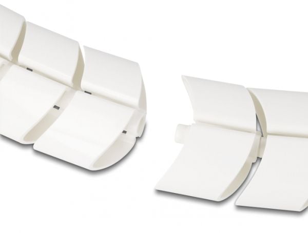 Delock - Cable duct extension element - vit (paket om 5)