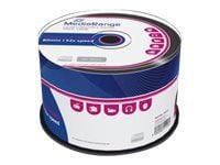 MediaRange - 50 x CD-R - 700 MB (80 min) 52x - svart - spindel
