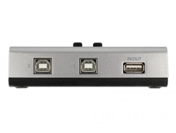 Delock - USB-periferdelesvitsj - 2 x USB 2.0 - stasjonær