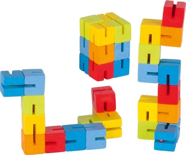 Goki HS012, Staplingsklossar, 4 År, Trä, 12 styck