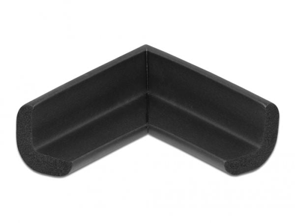 Delock Foam - Edge protector - svart
