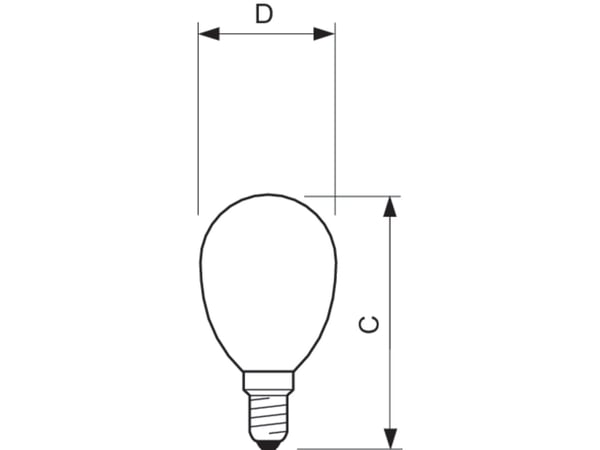 Philips Classic LEDLuster - LED-lyspære - form: P45 - klar finish - E14 - 4.3 W (ekvivalent 40 W) - klasse A++ - varmt hvitt lys - 2700 K