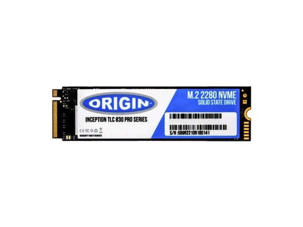 Origin Storage NB-2TBM.2/NVME, 2 TB, M.2, 2100 MB/s, 640 Gbit/s