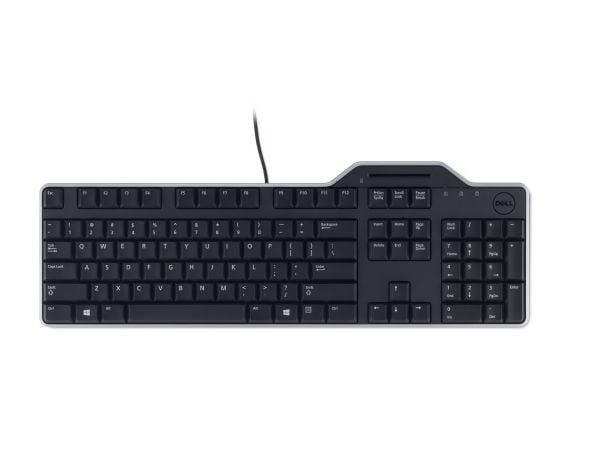 Dell KB813 Smartcard - Tastatur - USB - AZERTY - Fransk - svart
