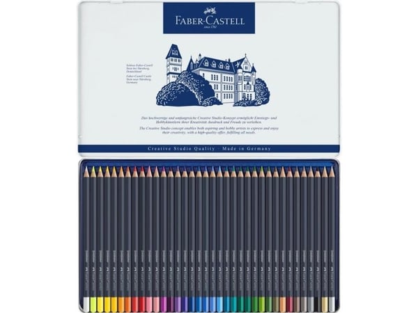 Faber-Castell GOLDFABER - Fargeblyant - assorterte farger (en pakke 36)
