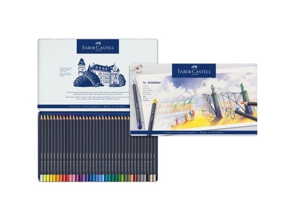 Faber-Castell GOLDFABER - Fargeblyant - assorterte farger (en pakke 36)