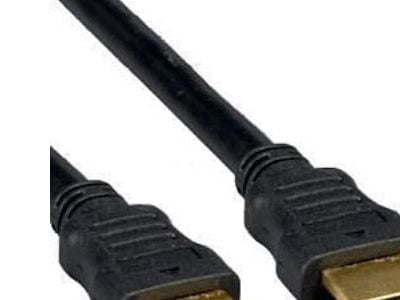 e+p HDMI/HDMI, 3m, 3m, HDMI Type A (Standard), HDMI Type A (Standard), Svart