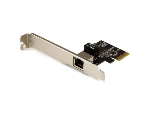 Startech 1-Port Gigabit Ethernet Network Card - PCI Express, Intel I210 NIC - Single Port PCIe Network Adapter Card with Intel Chipset (ST1000SPEXI...