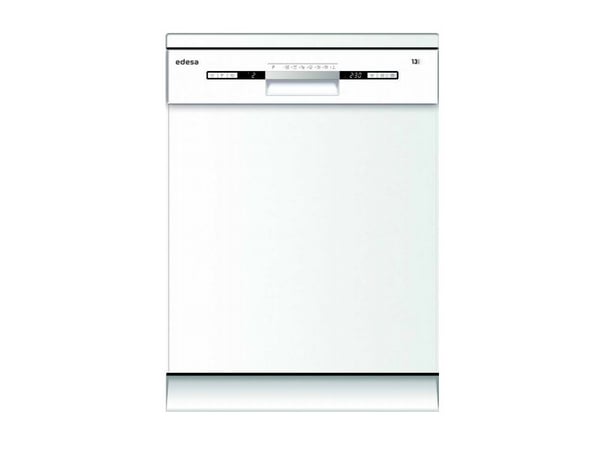 Edesa EDW-6230 WH, Frittstående, Full størrelse (60 cm), Hvit, Knapper, LED, Nedre, Øvre