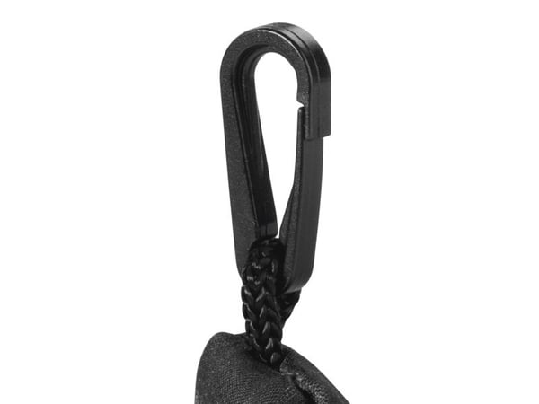 Hama Pocket, Polyester, Svart, Grå, Hånd vask, 150 mm, 150 mm, 1 stykker
