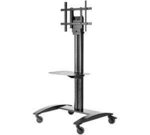 Peerless-AV SmartMount SR575M - Vogn - for flatpanel - aluminium - svart pulverjakke - skjermstørrelse: 32"-75"