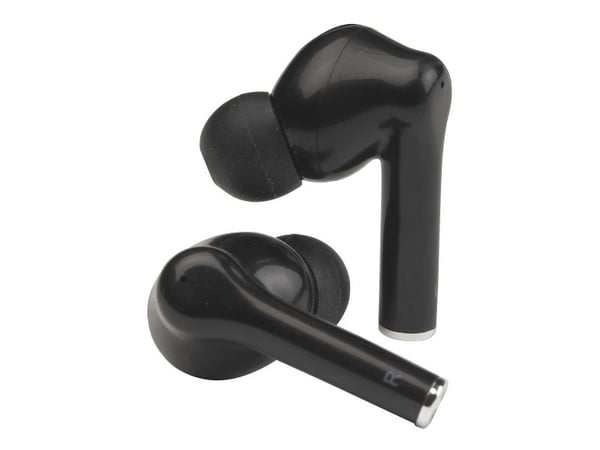Denver TWE-37BLACK, Trådlös, Samtal/musik, Headset, Svart