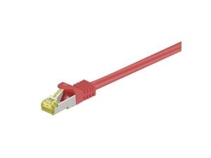 MicroConnect - Nettverkskabel - RJ-45 (hann) til RJ-45 (hann) - 2 m - SFTP - CAT 7 - halogenfri, uten hindringer - rød