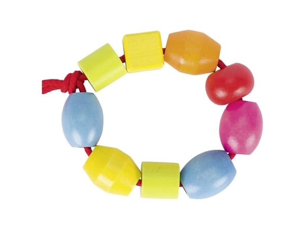 Goki 58498, Tre, Flerfarget, Perlemiks, 51 stykker