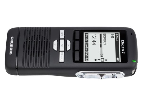 Grundig Digta 7, 300 h, Quality Play (QP), Perussoitto (SP), 200 - 20000 Hz, 2048 MB, LCD, 160 x 160 pikseliä