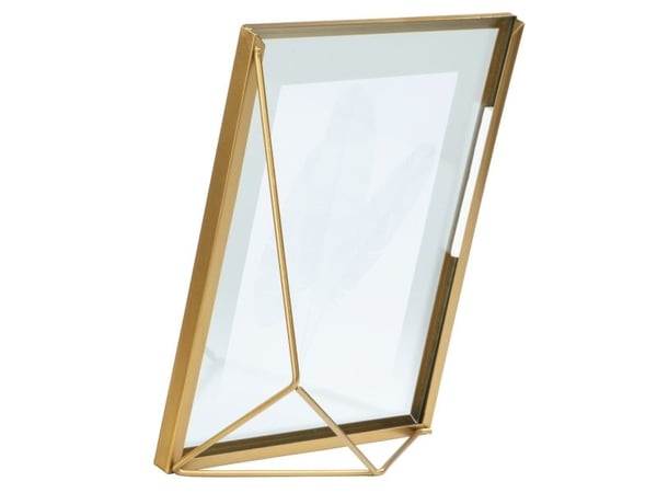 Hama Baltimore - glass - metall - gull - enkel bilderamme - matte - bord - 10 x 15 cm (00069967)