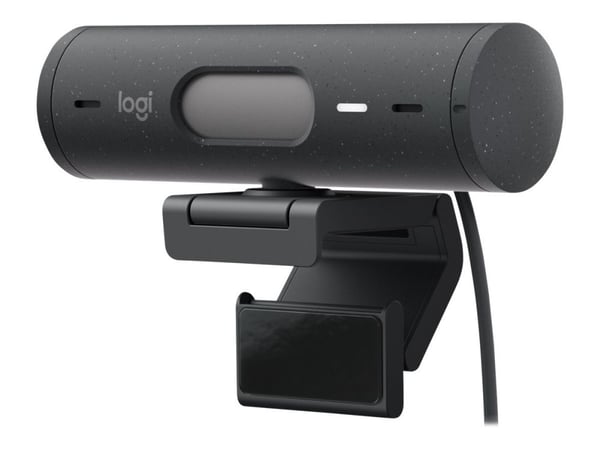 Logitech BRIO 500 - Webkamera - farge - Full HD (1920 x 1080) - Innebygd mikrofon (Stereo) - USB-C - Rose