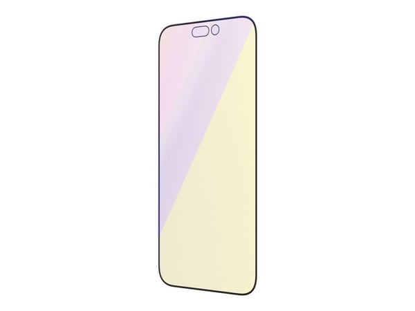 PanzerGlass - Skjermbeskyttelse for mobiltelefon - ultrabred passform - glass - rammefarge svart - for Apple iPhone 14 Pro Max