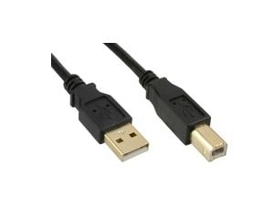MicroConnect - USB-kaapeli - USB Type B (uros) - USB (uros) - USB 2.0 - 5 m - musta