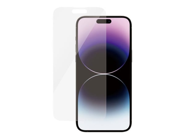 PanzerGlass™ | AntiBacterial - Skjermbeskytter for mobiltelefon - Klassisk passform - Krystallklar | Apple iPhone 14 Pro Max