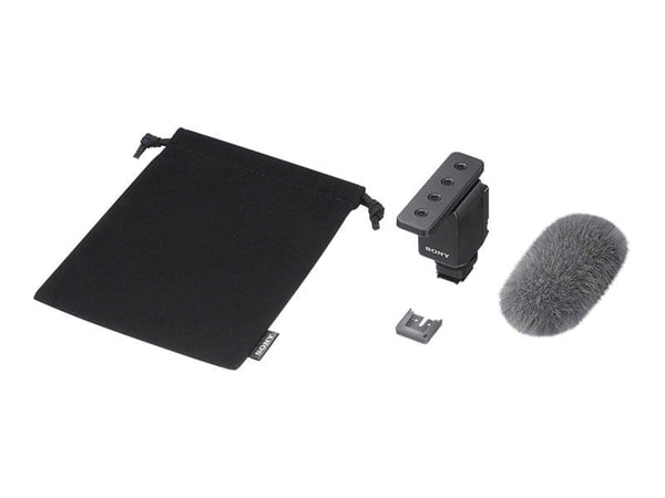 Sony ECM-B10 - Mikrofonit - Sony ZV-E10L; a ZV-E10, ZV-E10L; a VLOGCAM ZV-E10L; a1; a7 IV; a7C; a7R IV; a7s III; a9 II; a7R IV; a7s III; a9 II