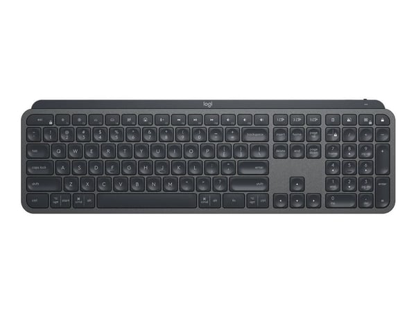 Logitech MX Keys Combo for Business - 2. generasjon - tastatur- og mussett - bakbelysning - trådløs - Bluetooth LE - AZERTY - Fransk - grafitt