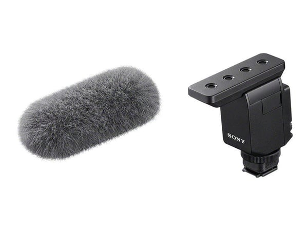 Sony ECM-B10 - Mikrofonit - Sony ZV-E10L; a ZV-E10, ZV-E10L; a VLOGCAM ZV-E10L; a1; a7 IV; a7C; a7R IV; a7s III; a9 II; a7R IV; a7s III; a9 II
