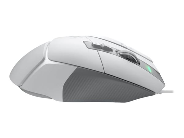 Logitech G502 X - Mus - optisk - 13 knapper (LIGHTFORCE-brytere) - kabling (USB) - Hero 25K sensor - Hvid
