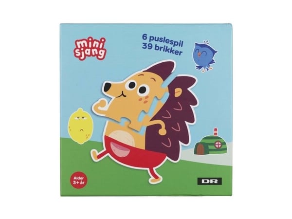DR Brush 6 forskjellige puslespill - 39 brikker