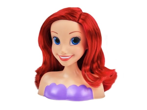 Disney Princess Ariel mini stylinghuvud