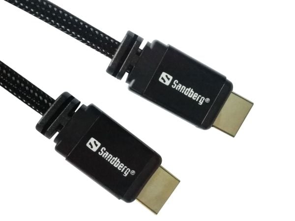 Sandberg - HDMI-kaapeli - HDMI-uros HDMI-uros - 5 m