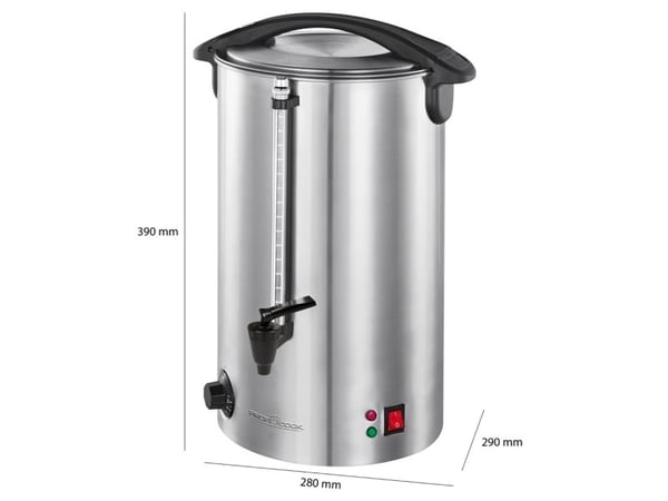 ProfiCook PC-HGA 1196, 7 l, Rustfritt stål