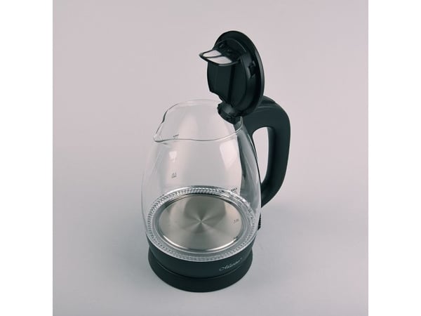 Feel Maestro MR-063 black, 1,7 l, 2200 W, Sort, Glass, Vannivåindikator, Overopphetingsbeskyttelse
