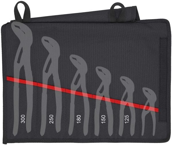 Knipex NØKKEL RULLET KASE, 6 ROM