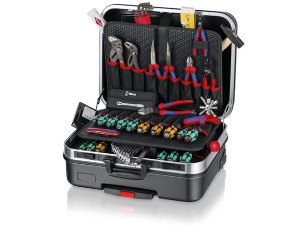Knipex 00 21 06 M, Blå, Rød, Gult, 515 mm, 430 mm, 280 mm, 12,8 kg, 90 verktøy