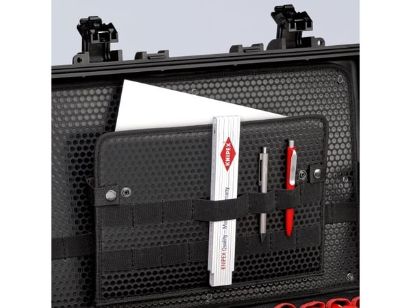 Knipex 00 21 37, Sort, Polypropylen (PP), Støvresistent, Sjokkresistent, Vannbestandig, Tyskland, 540 x 229 x 364 mm, 609 mm