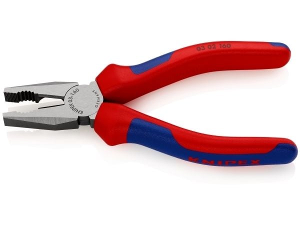 Knipex 03 02 160 Työpajojen yhdistelmäpihdit 160 mm DIN ISO 5746