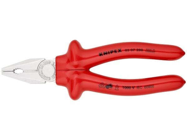 Knipex 03 07 200, Stål, Rød, 200 mm, 339 g