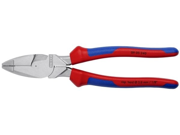 Knipex 09 05 240 Elektriker Kraft-Kombitang 240 mm DIN ISO 5746