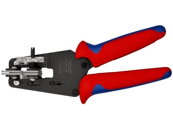 Knipex 12 12 02, Beskyttelses isolasjon, 447 g, Blå, Rød