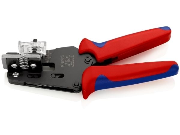 Knipex 12 12 10, Beskyttelses isolasjon, 445 g, Blå, Rød