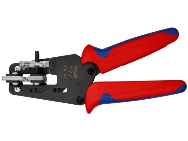 Knipex 12 12 10, Beskyttelses isolasjon, 445 g, Blå, Rød