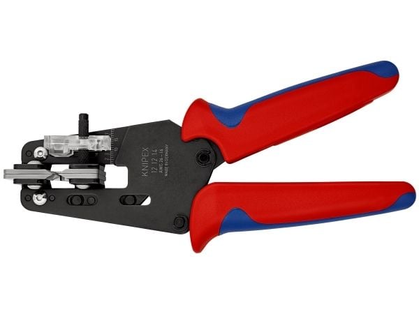 Knipex 12 12 14, Beskyttelses isolasjon, 450 g, Blå, Rød