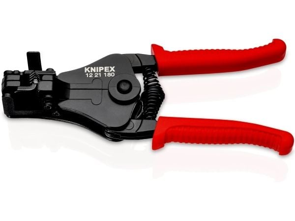 Knipex 12 21 180, Beskyttelses isolasjon, 366 g, Sort, Rød