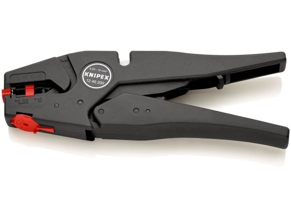 Knipex 12 40 200, Beskyttelses isolasjon, 202 g, Svart