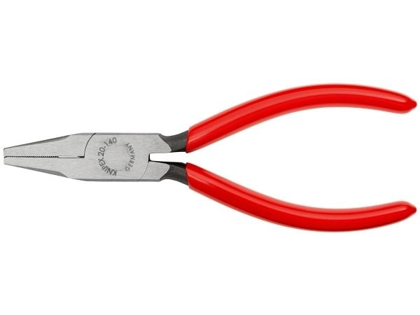 Knipex 20 01 140, Nesetang, Kromvanadiumstål, Plast, Rød, 140 mm, 107 g