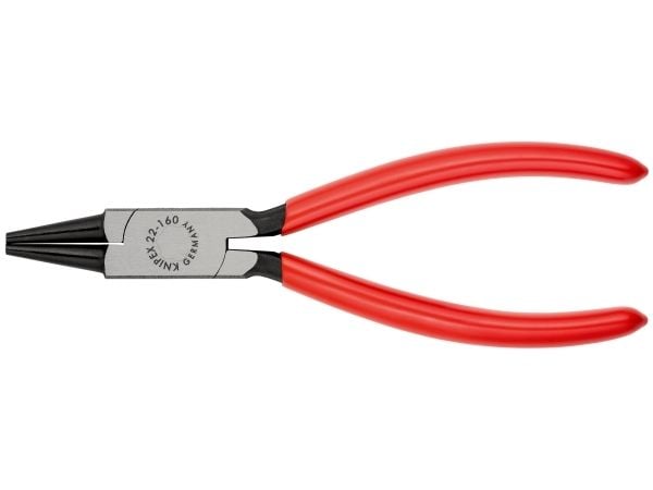 Knipex 22 01 160, Nesetang, Kromvanadiumstål, Plast, Rød, 160 mm, 140 g